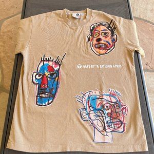 Bape x Jean-Michel Basquiat T-shirt L